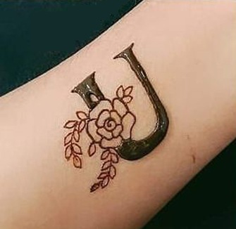 10 Stunning U Letter Tattoo Designs to Elevate Your Style