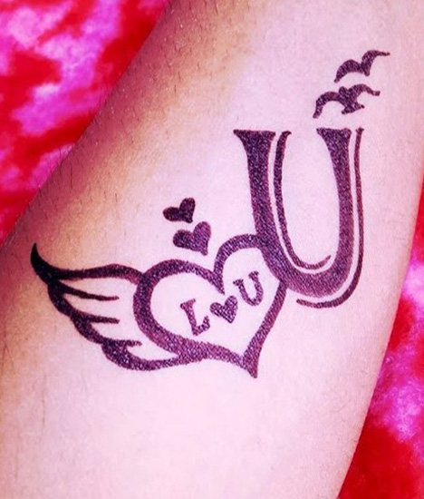 10 Stunning U Letter Tattoo Designs to Elevate Your Style