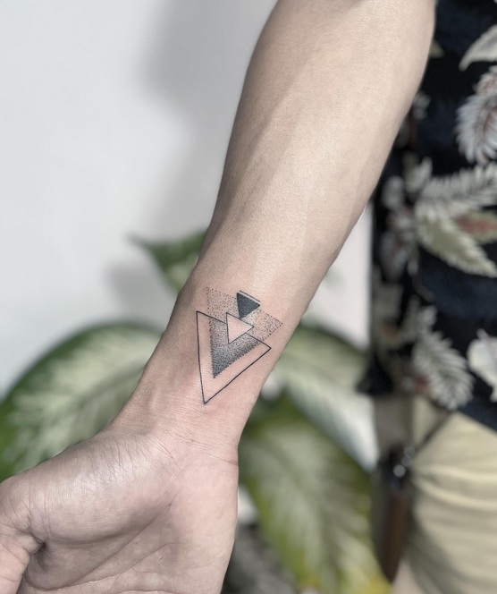 20 Super Inspiring Triangle Tattoo Designs In 2023