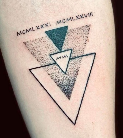 20 Super Inspiring Triangle Tattoo Designs In 2023