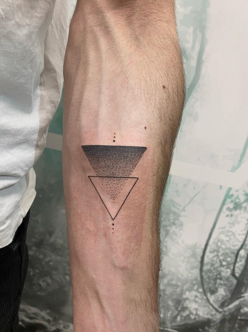 20 Super Inspiring Triangle Tattoo Designs In 2023