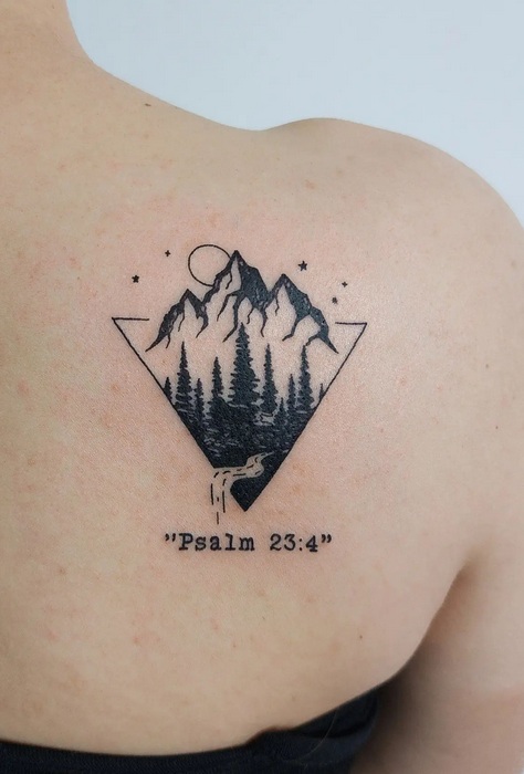 20 Super Inspiring Triangle Tattoo Designs In 2023