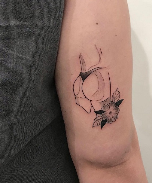 15 Butt Tattoo Designs for Bold and Beautiful Booty