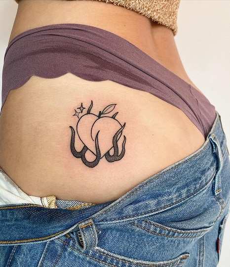 15 Butt Tattoo Designs for Bold and Beautiful Booty