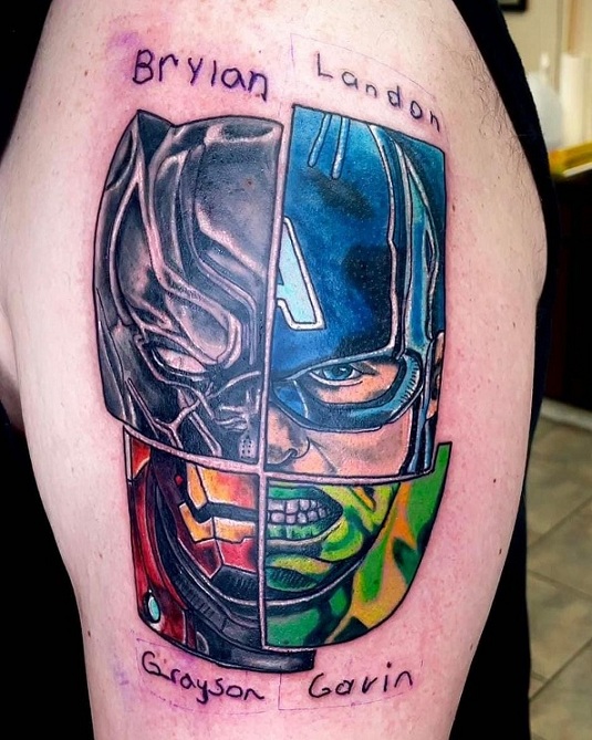 20 Epic Avengers Tattoo Designs for Marvel Fans