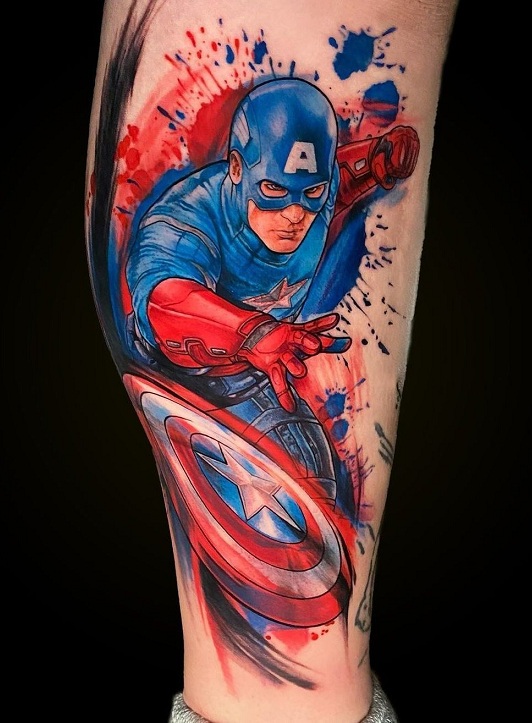 20 Epic Avengers Tattoo Designs for Marvel Fans