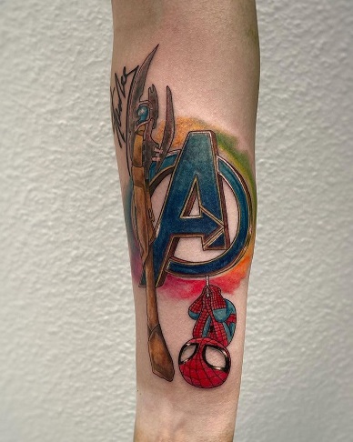 20 Epic Avengers Tattoo Designs for Marvel Fans