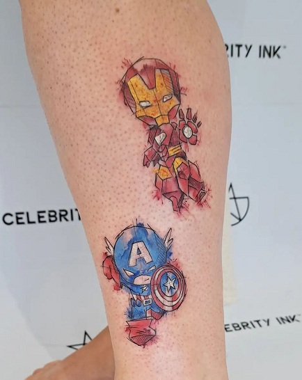 20 Epic Avengers Tattoo Designs for Marvel Fans