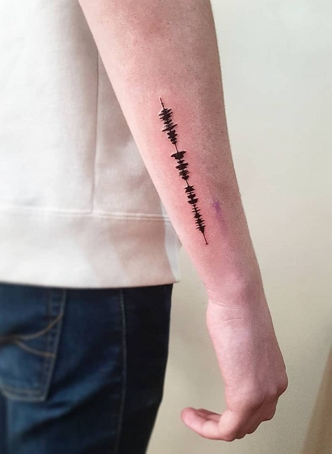 15+ Inspiring Soundwave Tattoos and Their Stories 2023