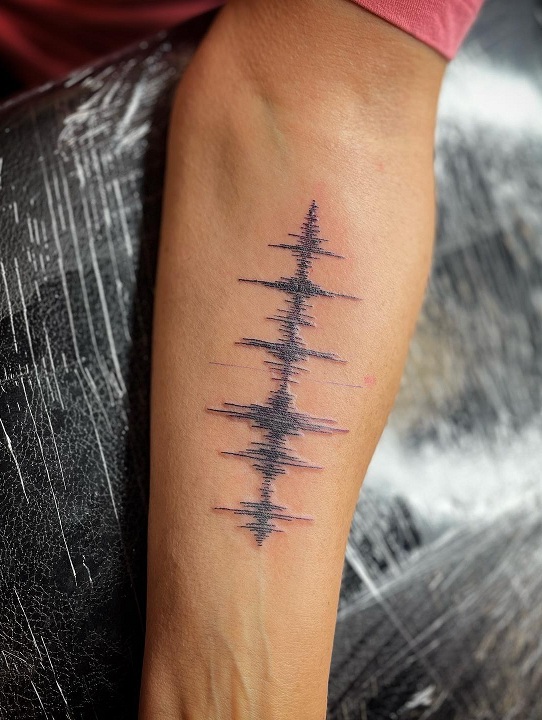 15+ Inspiring Soundwave Tattoos and Their Stories 2023