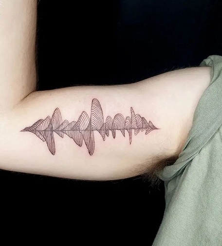 15+ Inspiring Soundwave Tattoos and Their Stories 2023