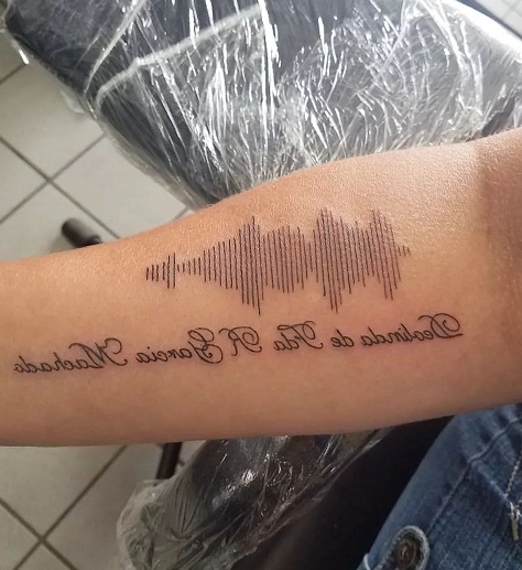 15+ Inspiring Soundwave Tattoos and Their Stories 2023
