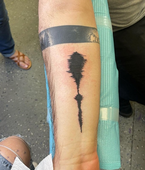 15+ Inspiring Soundwave Tattoos and Their Stories 2023