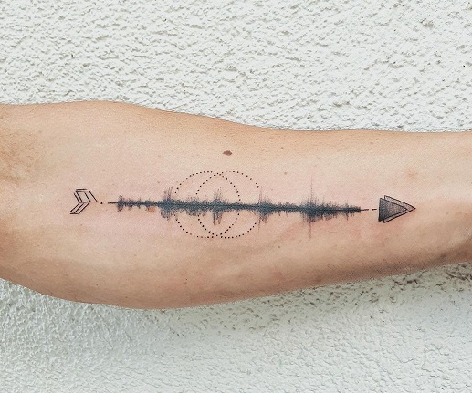 15+ Inspiring Soundwave Tattoos and Their Stories 2023
