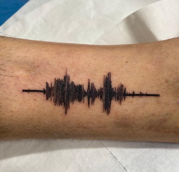 15+ Inspiring Soundwave Tattoos and Their Stories 2023