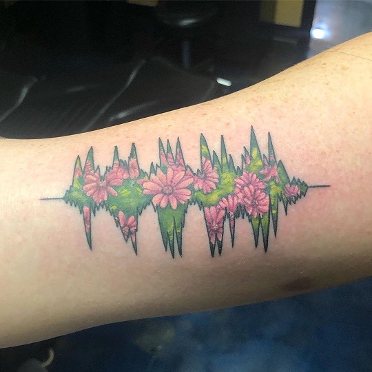 15+ Inspiring Soundwave Tattoos and Their Stories 2023