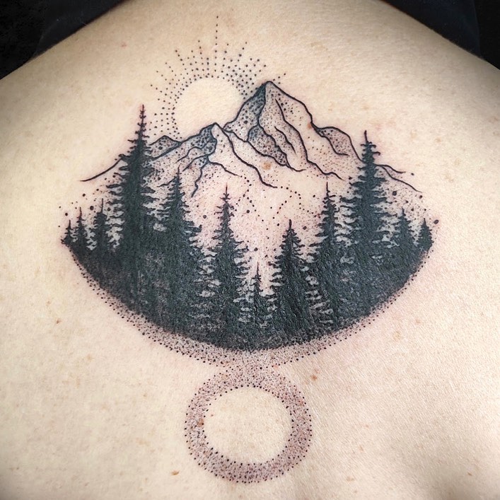 10 Beautiful Forest Tattoos That Capture Nature&#039;s Magic