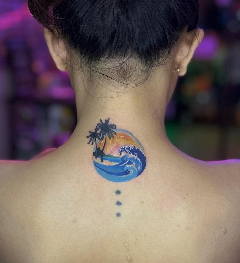 15+ Stunning Wave Tattoo Designs for Ocean Lovers