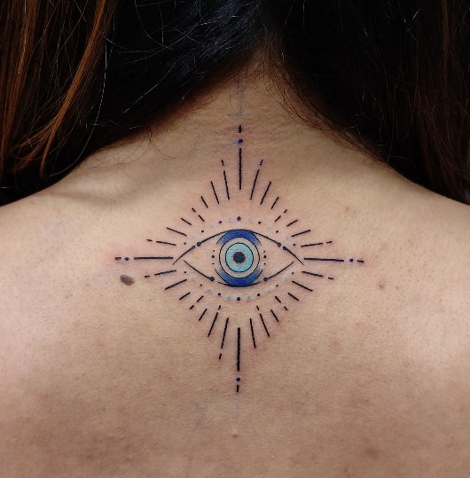 18 Unique Evil Eye Tattoo Designs for Charm and Positivity