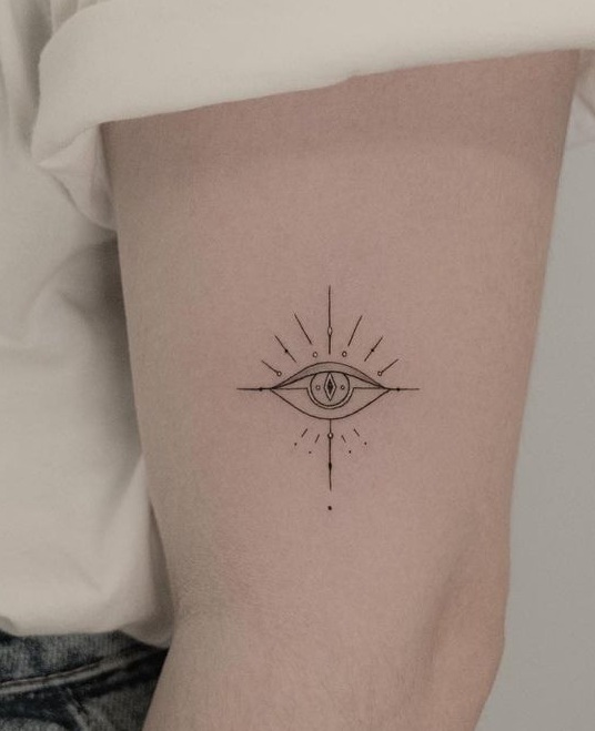 18 Unique Evil Eye Tattoo Designs for Charm and Positivity