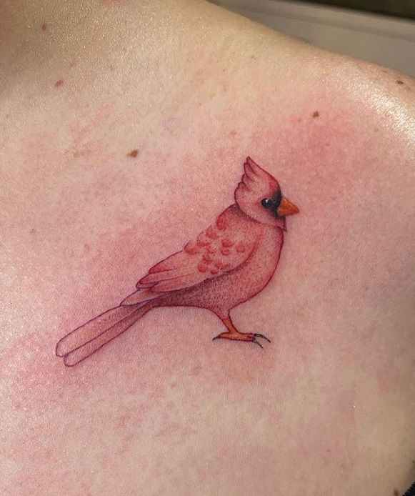 15+ Cardinal Tattoo Designs to Symbolize Love and Hope