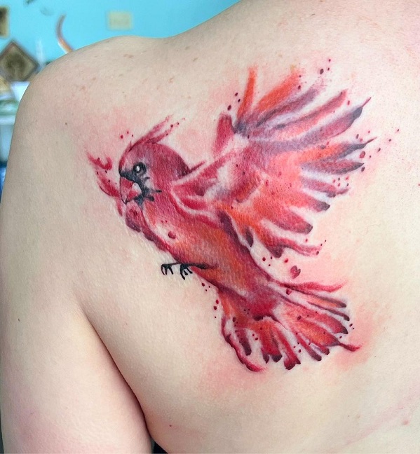 15+ Cardinal Tattoo Designs to Symbolize Love and Hope