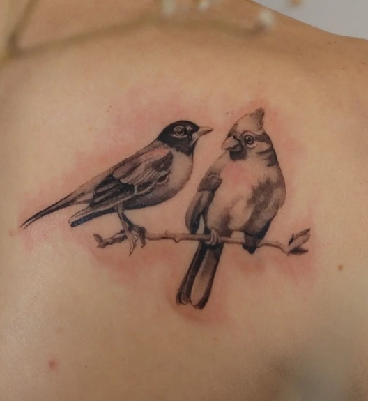 15+ Cardinal Tattoo Designs to Symbolize Love and Hope