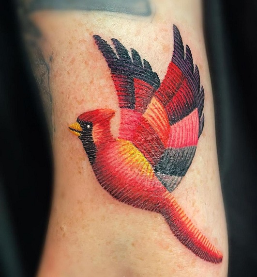 15+ Cardinal Tattoo Designs to Symbolize Love and Hope