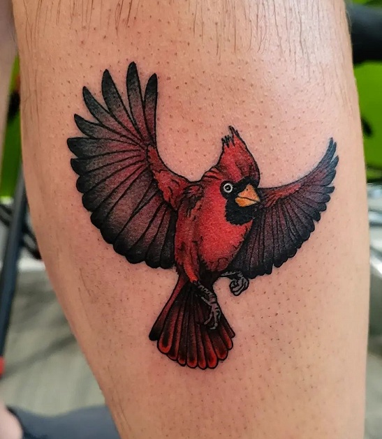 15+ Cardinal Tattoo Designs to Symbolize Love and Hope