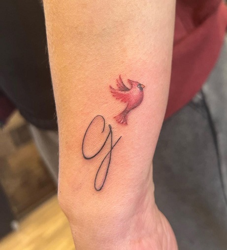 15+ Cardinal Tattoo Designs to Symbolize Love and Hope