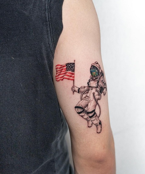 15+ Creative American Flag Tattoo Designs for True Patriots