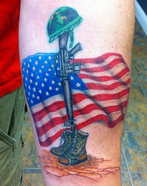 15+ Creative American Flag Tattoo Designs for True Patriots