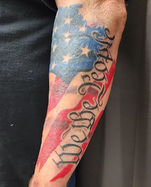 15+ Creative American Flag Tattoo Designs for True Patriots