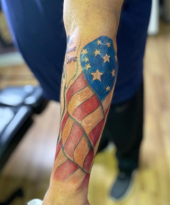 15+ Creative American Flag Tattoo Designs for True Patriots