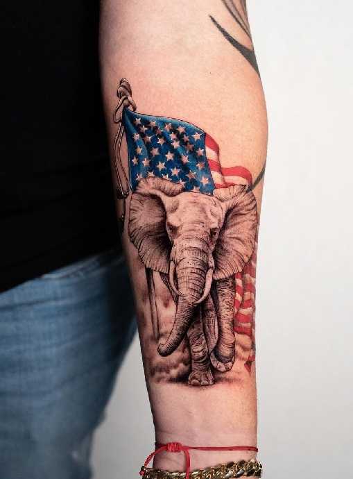 15+ Creative American Flag Tattoo Designs for True Patriots