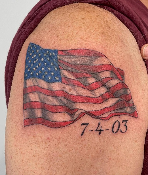 15+ Creative American Flag Tattoo Designs for True Patriots