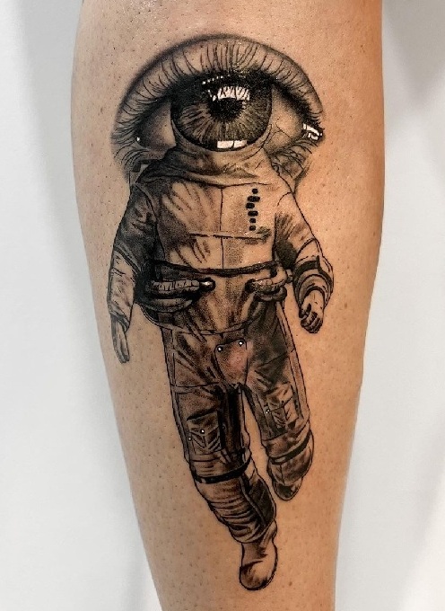 15+ Unique Astronaut Tattoo Designs for Space Enthusiasts