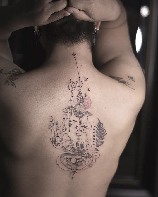 15+ Unique Astronaut Tattoo Designs for Space Enthusiasts