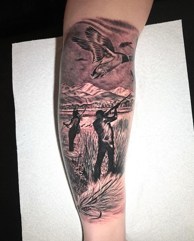 15+ Alluring Hunting Tattoos That Go Beyond the Hunt