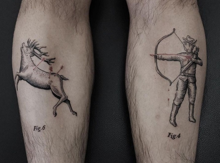 15+ Alluring Hunting Tattoos That Go Beyond the Hunt