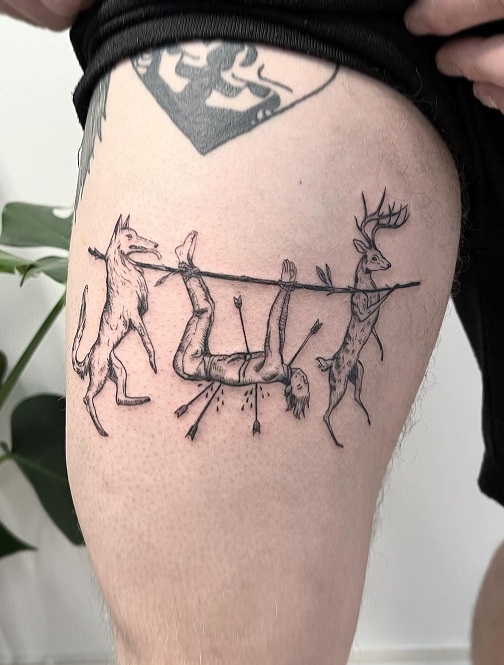 15+ Alluring Hunting Tattoos That Go Beyond the Hunt