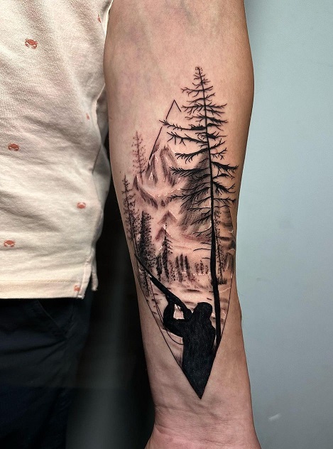 15+ Alluring Hunting Tattoos That Go Beyond the Hunt