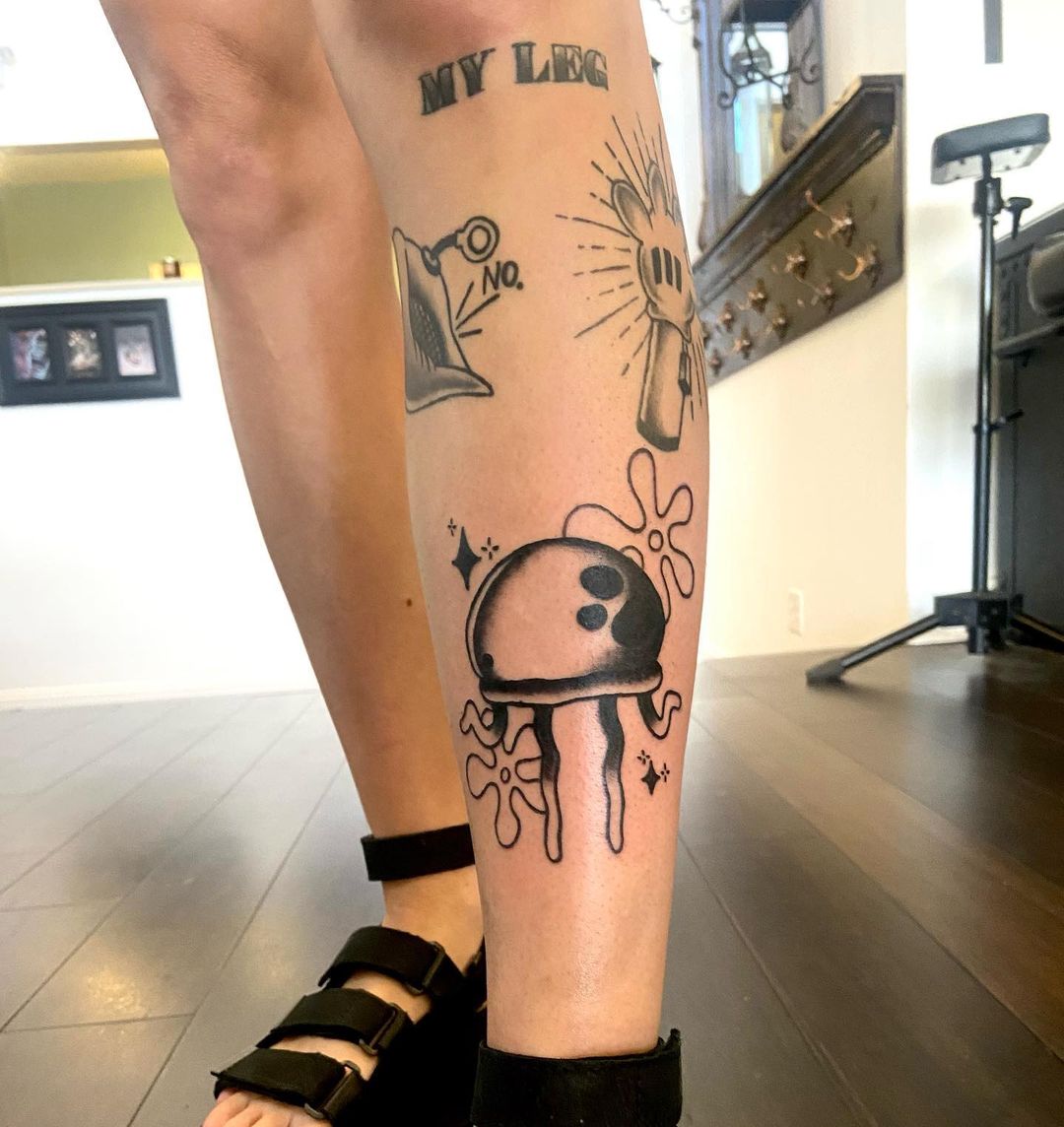 20+ Most Creative SpongeBob Tattoo Designs of All Time