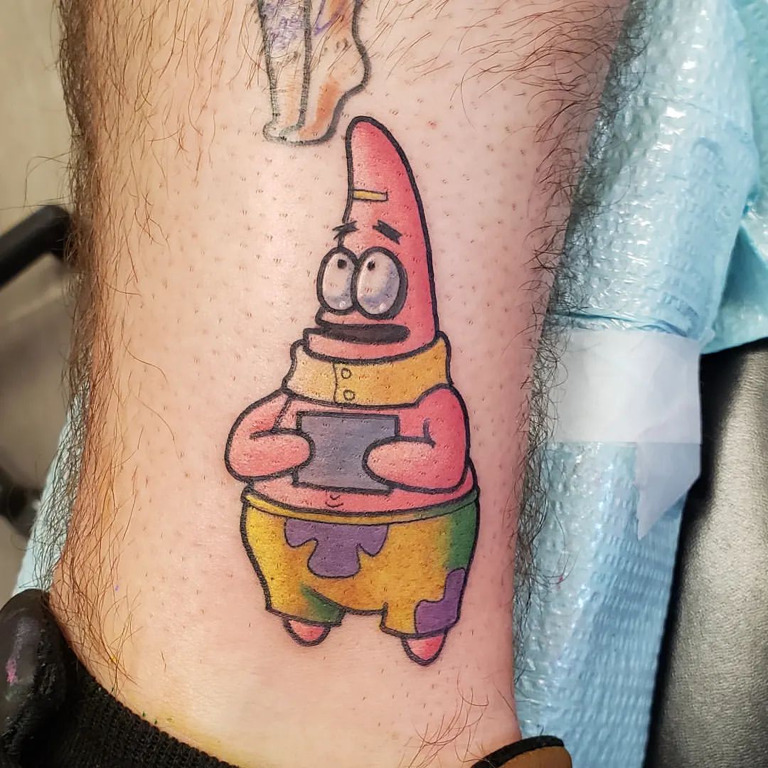 20+ Most Creative SpongeBob Tattoo Designs of All Time