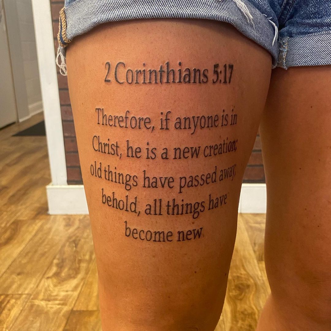 15+ Beautiful Bible Verse Tattoos for Inspiration In 2024