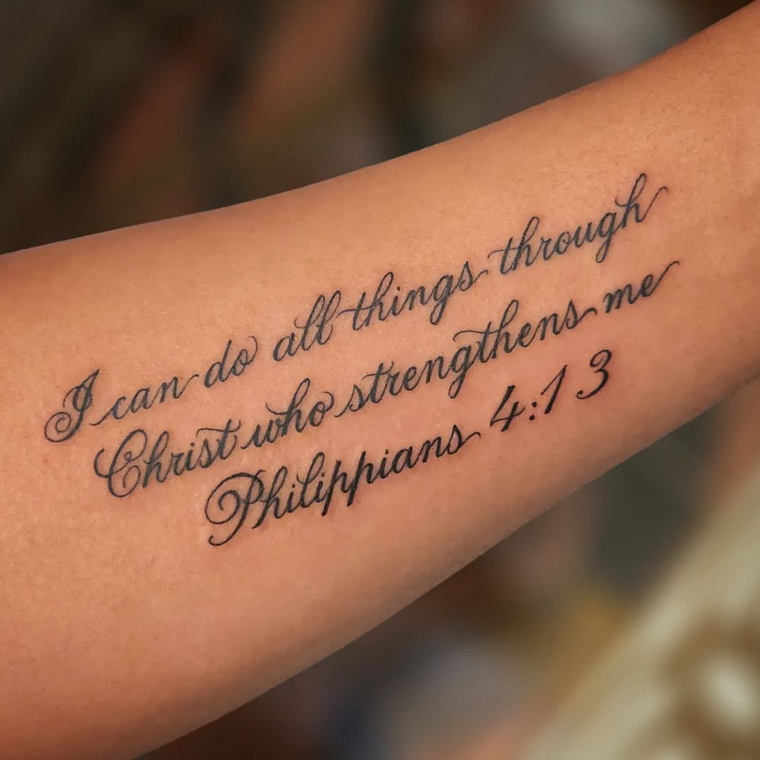 15+ Beautiful Bible Verse Tattoos for Inspiration In 2024