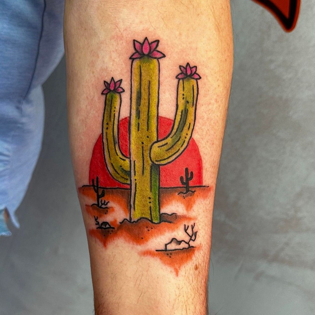 25 Trending Cactus Tattoo Designs Tailored Just for You