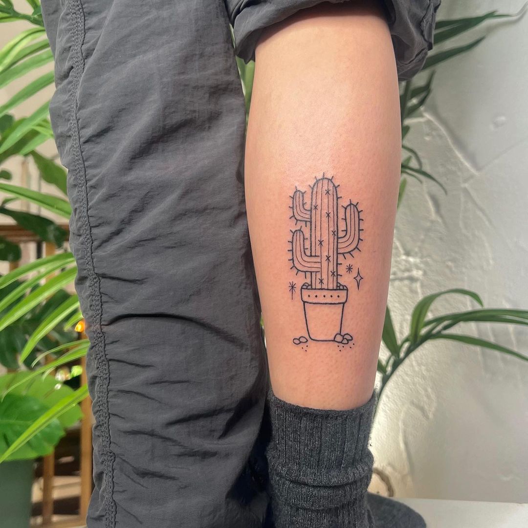 25 Trending Cactus Tattoo Designs Tailored Just for You