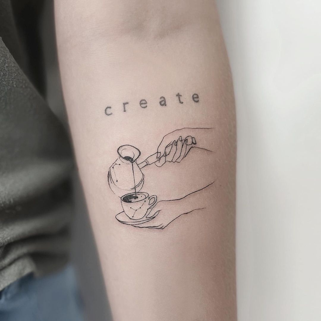 25 Creative Coffee Tattoo Designs for Caffeine Lovers 2024