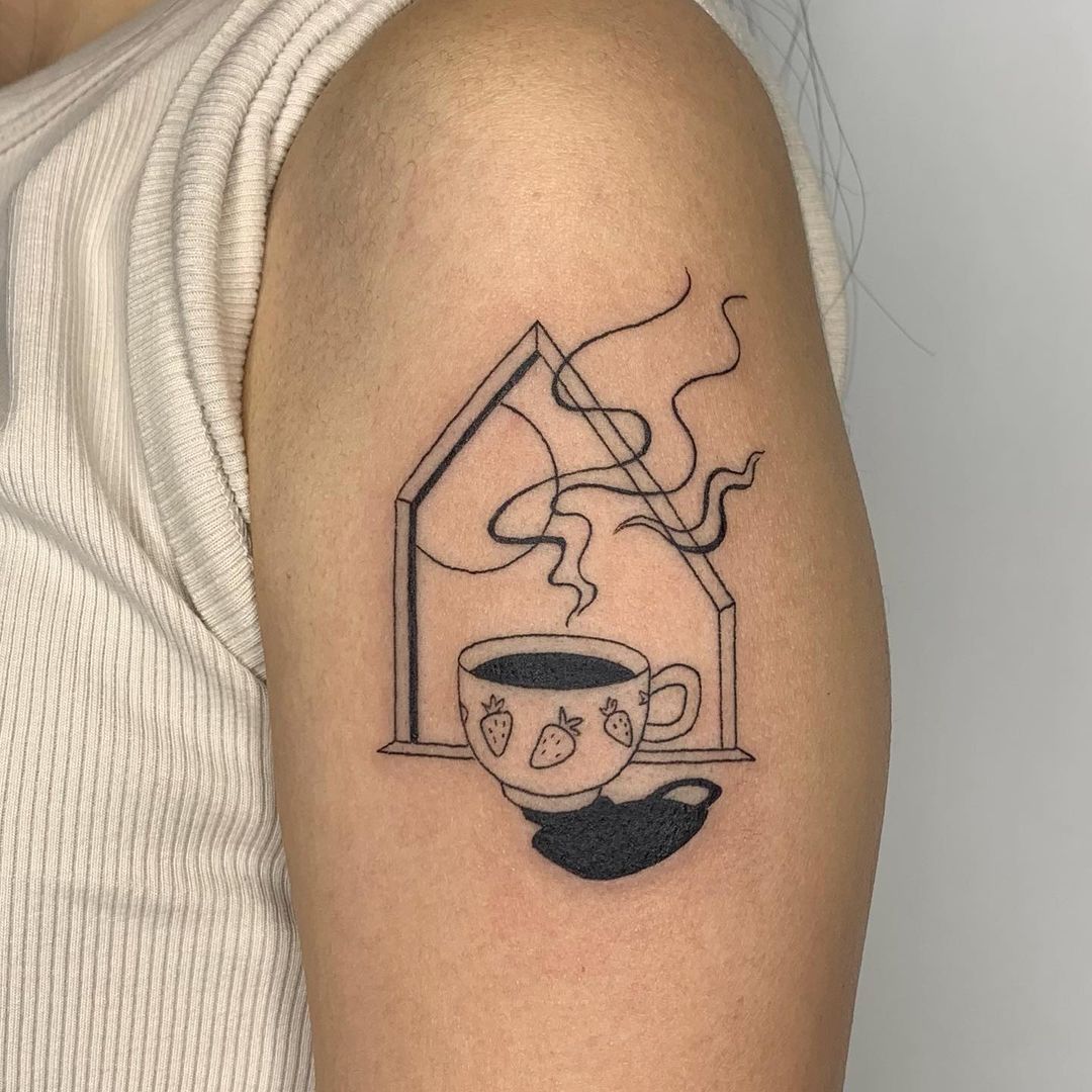 25 Creative Coffee Tattoo Designs for Caffeine Lovers 2024